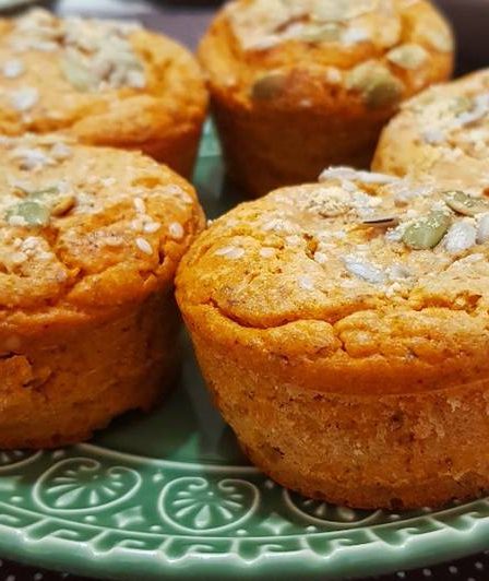 Receita - muffin salgado