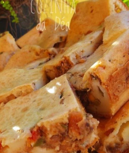 empanada torta salgada de sardinha