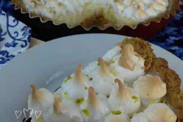 Torta de limão com suspiro