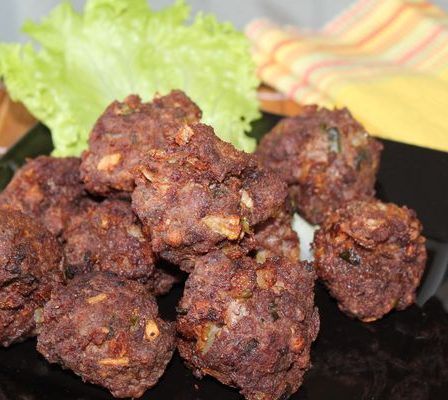 Bolinho de carne moída