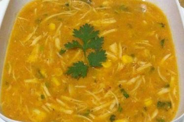 Receita de Caldo de Milho com Frango