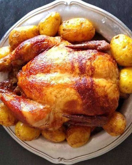 Frango Assado de Natal