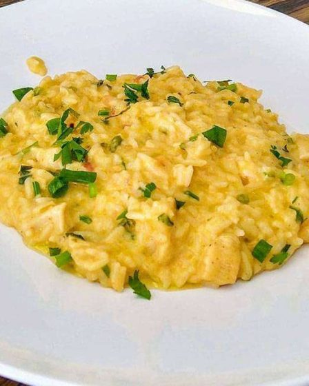 Risoto Cremoso com Frango