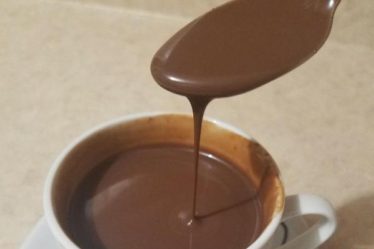 Chocolate quente Francês