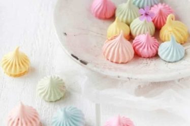 Suspiro colorido fácil e divertido