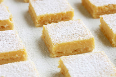 Barrinhas de Limão com Leite Condensado