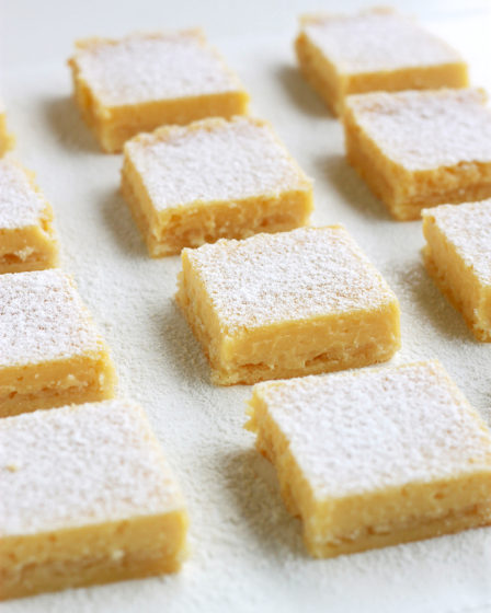 Barrinhas de Limão com Leite Condensado