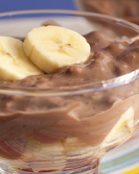 Creme de Nescau e Amendoim com Bananas