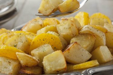 Mandioquinha e Batatas Salteadas