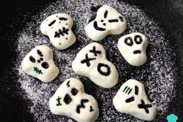 Doce de leite em pó para Halloween