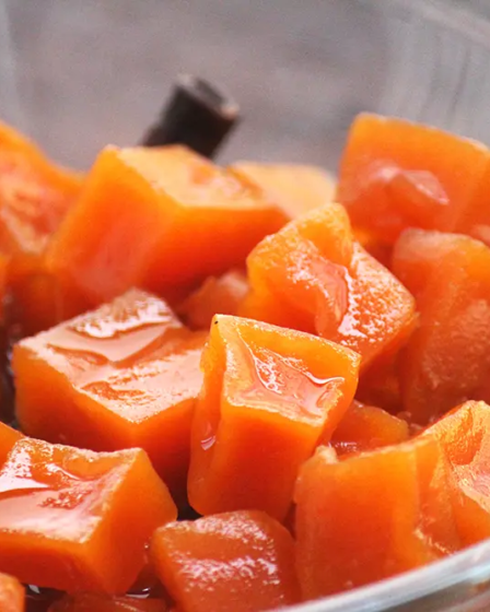 Doce de abóbora em calda