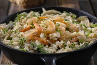 Arroz paraense com chicória