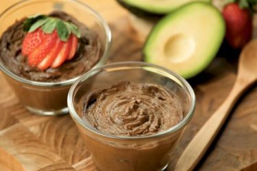 Receita de Mousse de chocolate vegano