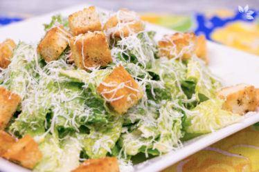 Receita de Salada Caesar - A tradicional Caesar Salad