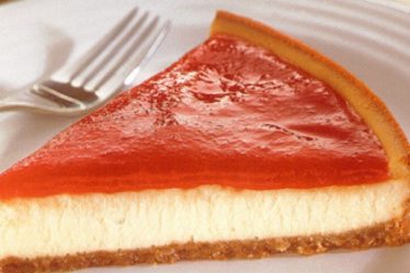 Cheesecake rápido de ricota e goiabada