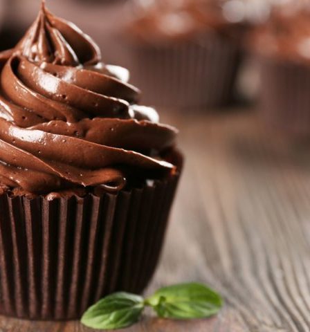 Receita de Cupcake de Cacau Vegano