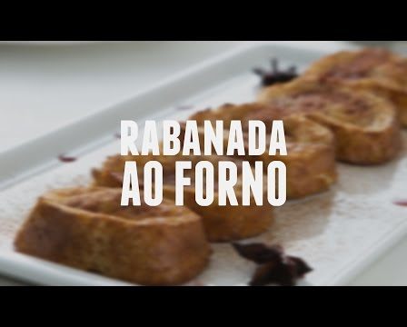 Receita de Rabanada ao forno
