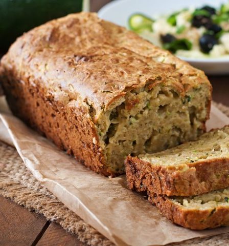 Receita de Pão Vegano de Abobrinha