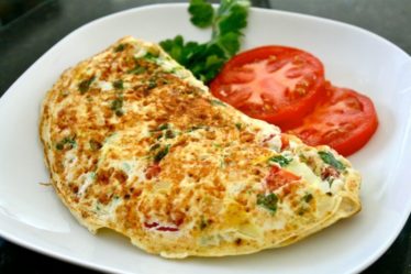 Receita de Omelete Temperada