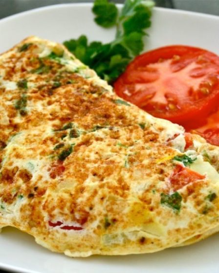 Receita de Omelete Temperada