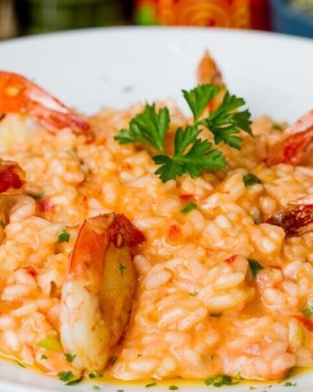 Receita de Risoto de Camarão