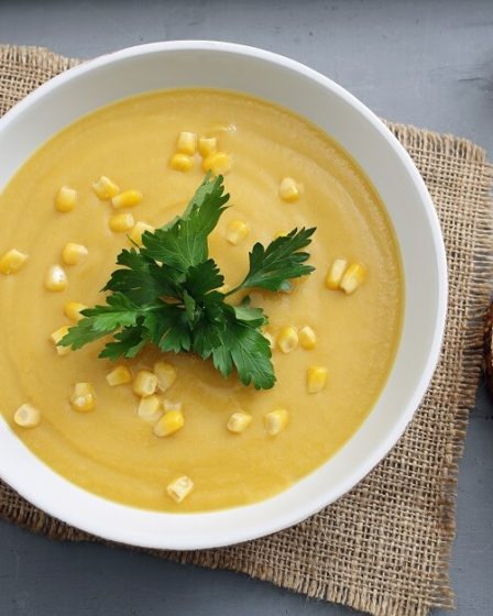 Receita de Sopa de milho