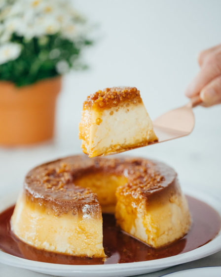 Receita de Pudim de Tapioca Cremoso