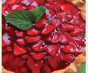 Receita de Torta de Morango Vegana