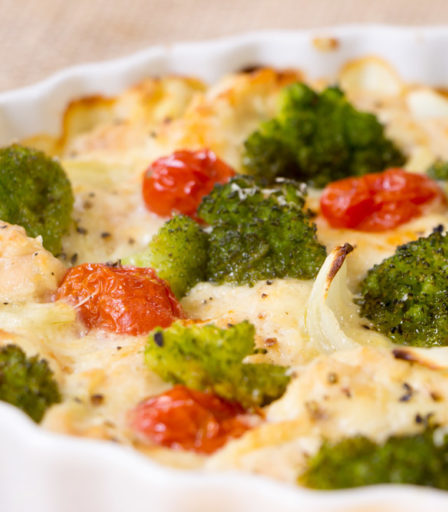 Receita de Filé de Frango com Brócolis ao forno