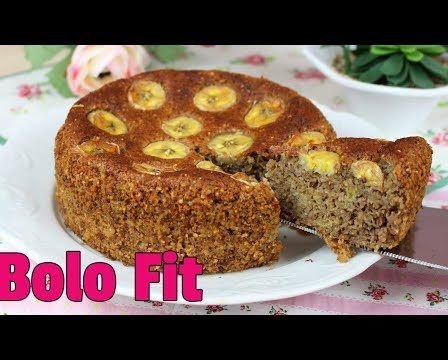 Receita Bolo de Aveia com Banana