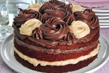 Receita de Bolo 2 amores: uma receita super delícia com Nutella e leite Ninho