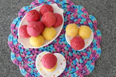 Receita de Pão de Queijo Colorido