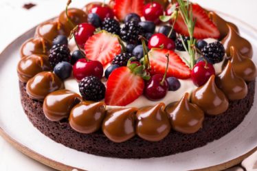 Receita de Torta de Brownie