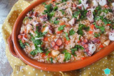 receita de arroz de polvo simples
