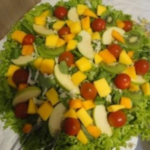 Receita de Salada Verde com Frutas