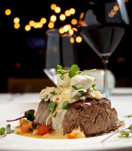 receita Filé Mignon com creme de Palmito