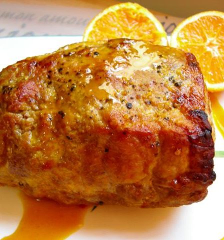 receita de lombo ao molho de laranja