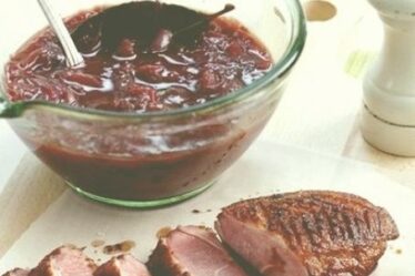 receita de molho de ameixa para carne