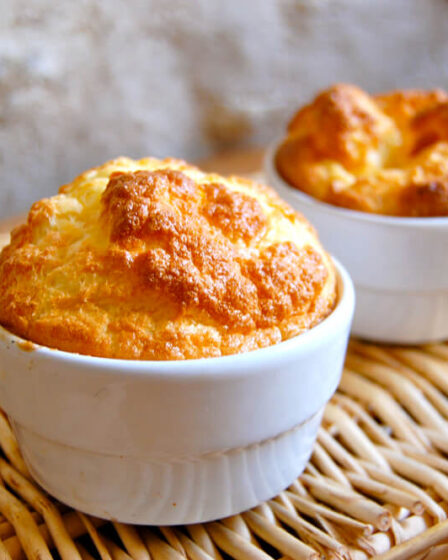 receita de suflê de ovo