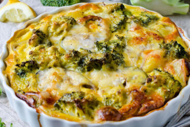 Receita de Brócolis gratinado