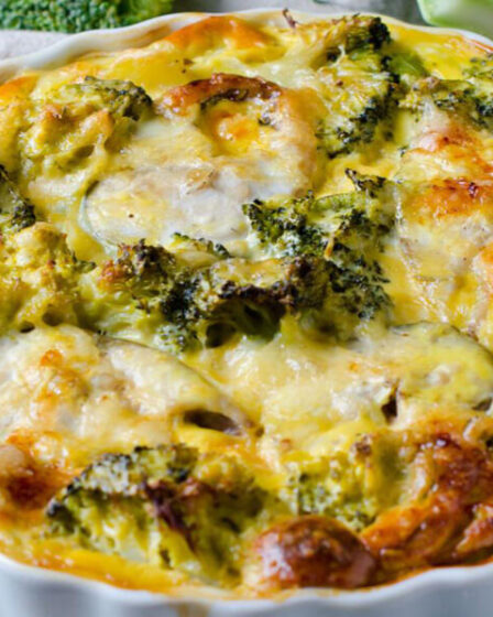 Receita de Brócolis gratinado