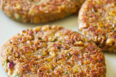 Receita de Hambúrguer de lentilha