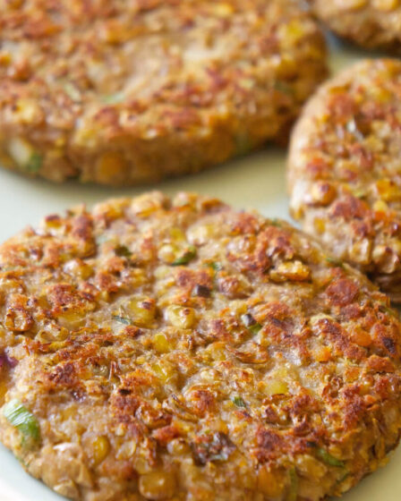 Receita de Hambúrguer de lentilha