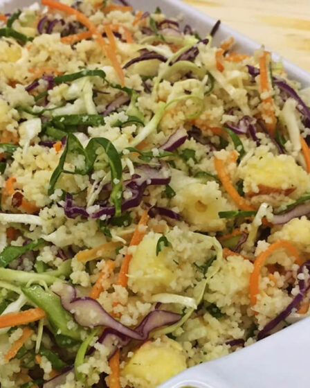 receita de cuscuz marroquino de legumes