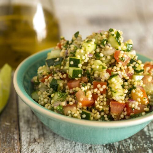 Receita Tabule de Quinoa