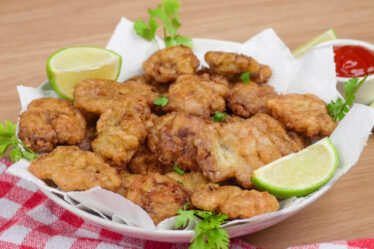 Coração de Galinha Empanado