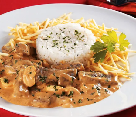 Estrogonofe de Carne