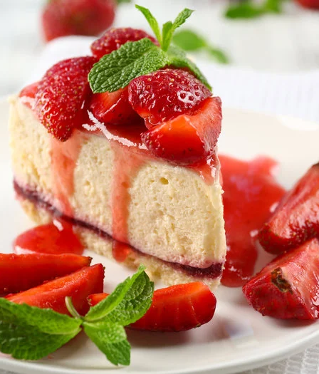 receita-de-Cheesecake-de-ricota-com-cobertura-de-morango