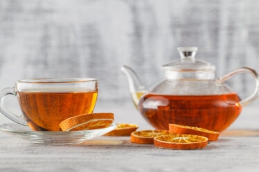 receita Chá de laranja e camomila