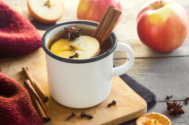 receita Chá de maçã pêssego tangerina e romã